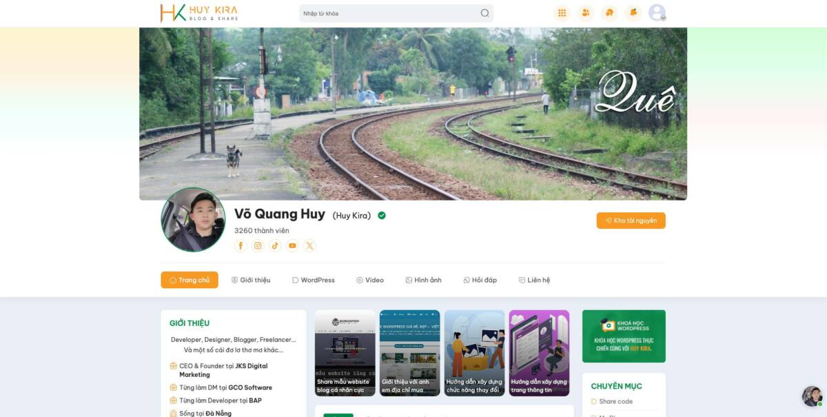 Portfolio của Võ Quang Huy