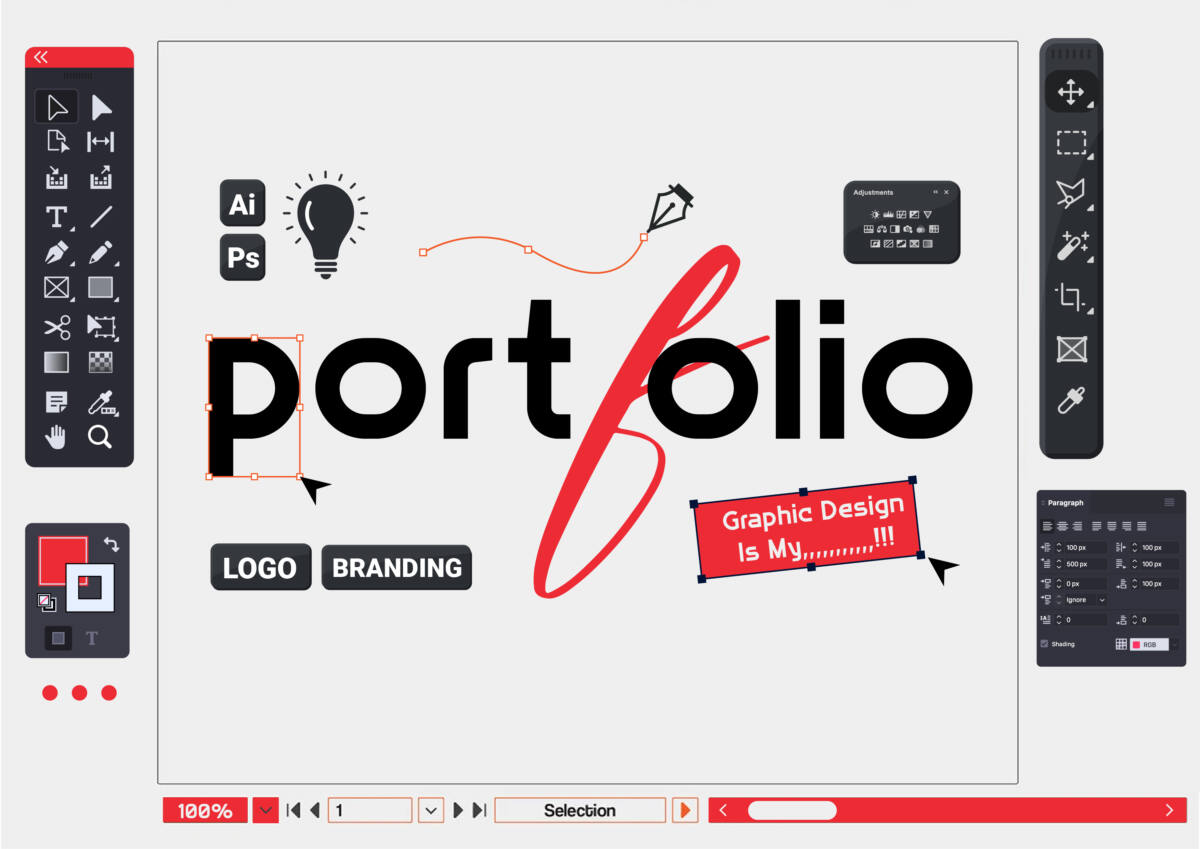 Font chữ Việt hoá cho thiết kế Ảnh bìa Portfolio – Font số 3